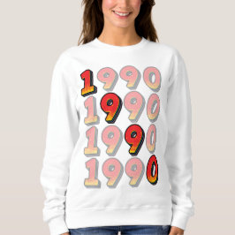 Sudadera Diseño retro de 1990