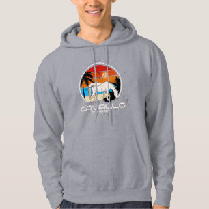 Sudadera Diseño retro de camiseta para caballos de sol