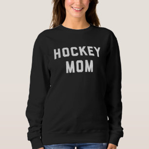 Sudadera Diseño retro de mamá de hockey