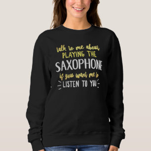 Sudadera Diseño Saxofónico Para Jugar Música Para Hombres Y