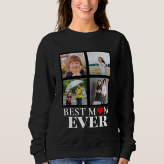 Sudadera Diseño sencillo de cuadrícula fotográfica de perso