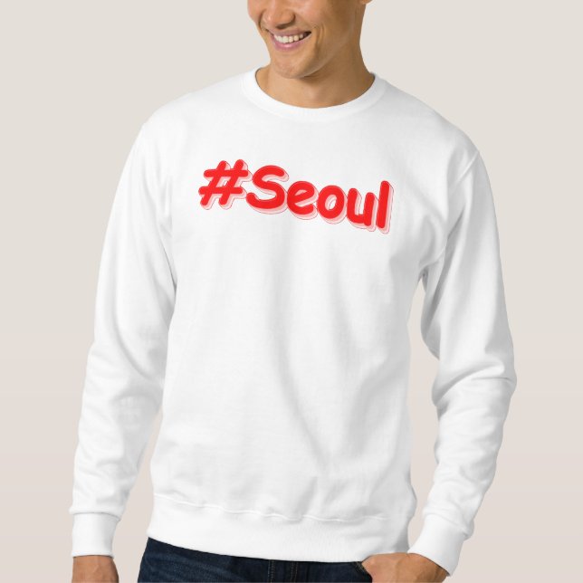 Sudadera Diseño "Seúl". Comprar ahora (Anverso)