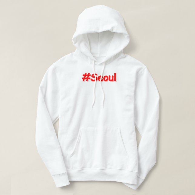 Sudadera Diseño "Seúl". Comprar ahora (Diseño del anverso)