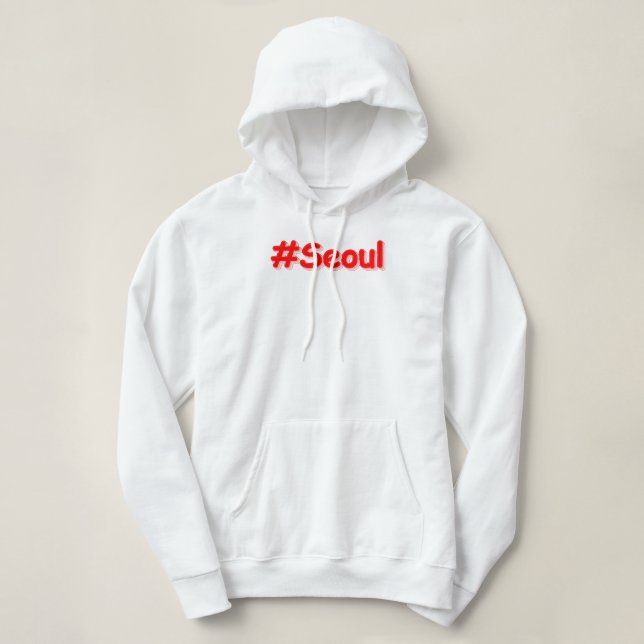 Sudadera Diseño "Seúl". Comprar ahora (Diseño del anverso)