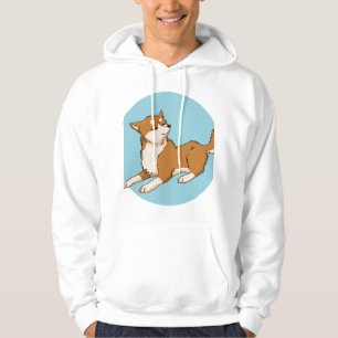 Sudadera Diseño shiba azul.