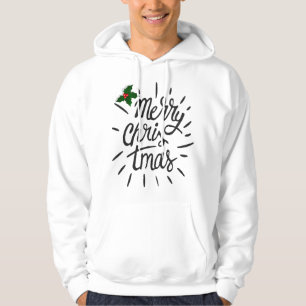Sudadera Diseño simple de las Felices Navidad