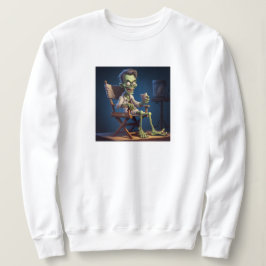 Sudadera Diseño simple y lindo mujeres amante negro mamá