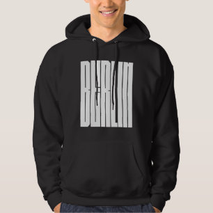 Sudadera diseño tipográfico de la ciudad de Berlín