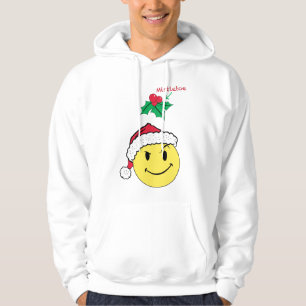 Sudadera Diseño travieso de la cara feliz y de la casa de M
