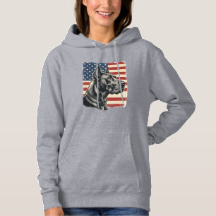 Sudadera Diseño vectorial de bandera patriótica de Gran Dan