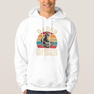 Sudadera Diseño vectorial de puesta de sol vintage DJ Dad B
