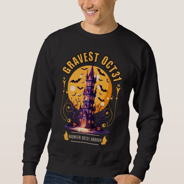Sudadera diseñootoñalbonito decorado (Anverso)