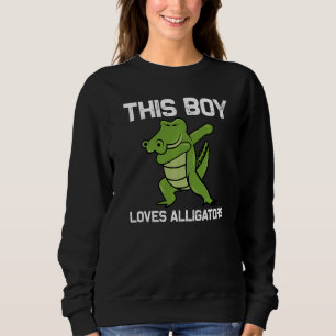 Sudadera Diseños De Alligator Para Niños Reptiles Gator