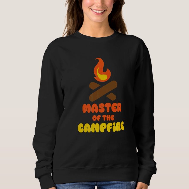 Sudadera Diseños de Exteriores de Camping Maestro de la Fog (Anverso)