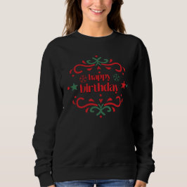 Sudadera Diseños de Felicitaciones de Cumpleaños Festivos