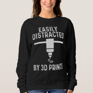 Sudadera diseños de impresión 3d hombres mujeres entusiasta