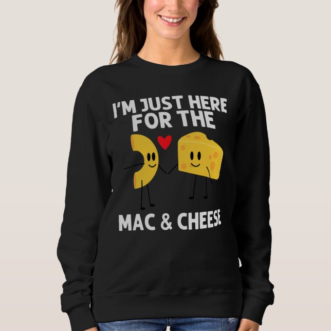 Sudadera Diseños De Macarrones Con Queso Para Hombres Mujer (Anverso)