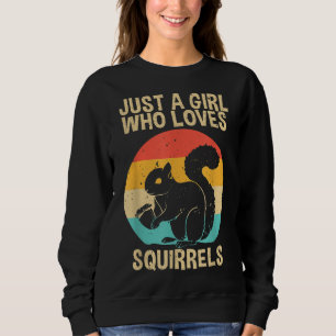 Sudadera Diseños divertidos de ardilla para las mujeres Chi