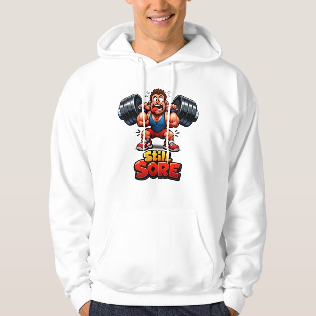 Sudadera Diseños Divertidos de Gimnasio - Meme de Entrenami (Anverso)