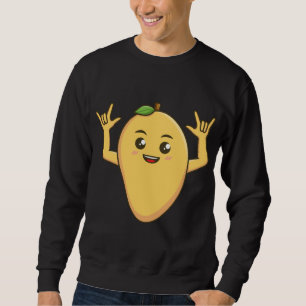 Sudadera Diseños divertidos de mango para hombres mujeres F