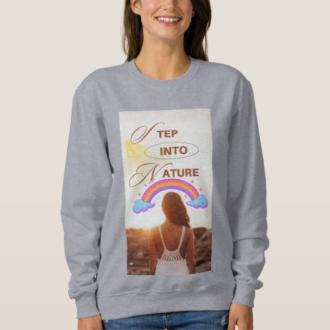 Sudadera diseños paso a la naturaleza (Anverso)