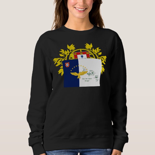 Sudadera Diseños portugueses de Azorea (Anverso)