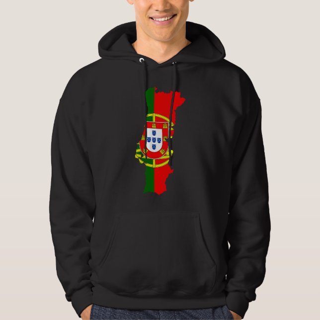 Sudadera Diseños portugueses de camiseta (Anverso)