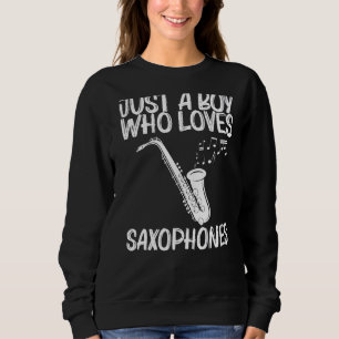 Sudadera Diseños Saxofónicos Para Instrumentos Musicales De