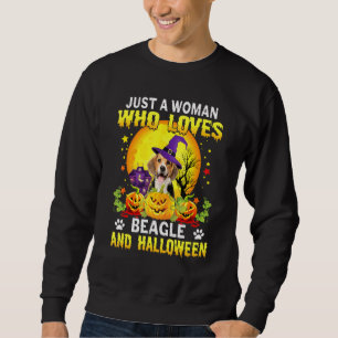 Sudadera Disfraces De Calabaza De Perro Beagle De Halloween