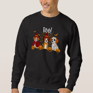 Sudadera Disfraces de Halloween de calabaza de perro Beagle