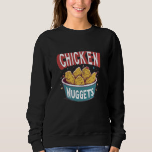 Sudadera Disfraces de nuggets de pollo para niños y Chicas