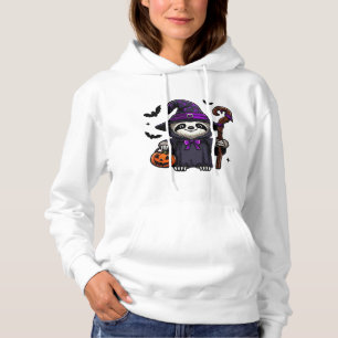 Sudadera Disfraces de sombrero de bruja de perezoso de Hall