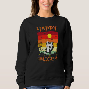 Sudadera Disfraces Retro de Halloween Pareja Mapache Hallow