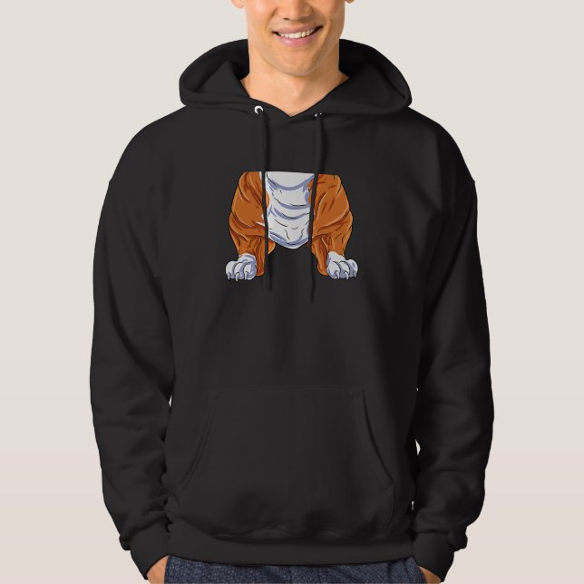 Sudadera Disfraz bulldog (Anverso)