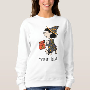 Sudadera Disfraz de bruja Lucy de Peanuts para Halloween