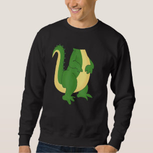 Sudadera Disfraz de caimán Caimán Cocodrilo Zoo Animal 1