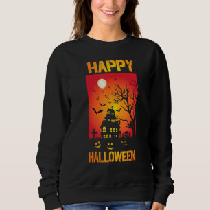 Sudadera Disfraz de cementerio espeluznante para noche de t