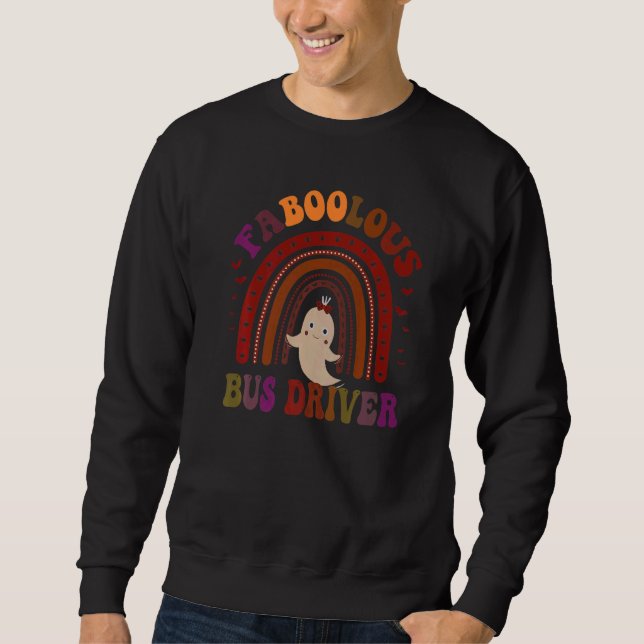 Sudadera Disfraz de CONDUCTOR DE AUTOBÚS Faboolous Este Es  (Anverso)