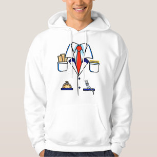 Sudadera Disfraz de Conductor de Tren Hombres Mujeres Niños