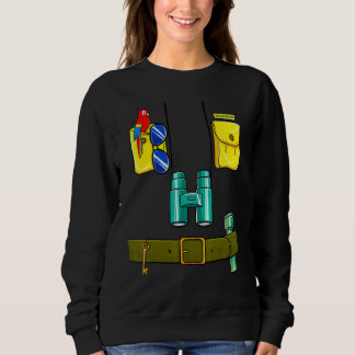 Sudadera Disfraz de cuidador de zoológico Halloween D.I.Y. 