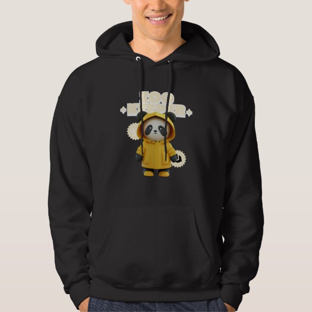 Sudadera Disfraz de cuidador de zoológico Panda Animales af (Anverso)