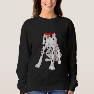 Sudadera Disfraz de dálmata para cosplay de perro animal de
