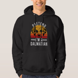 Sudadera Disfraz de dálmata para Halloween perro vint
