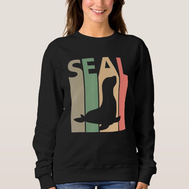 Sudadera Disfraz de foca divertida (Anverso)