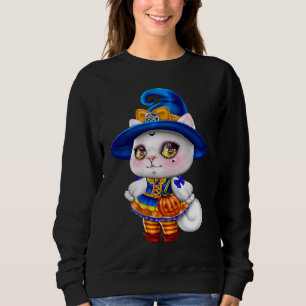 Sudadera Disfraz de gato gatito mágico para chicas adolesce
