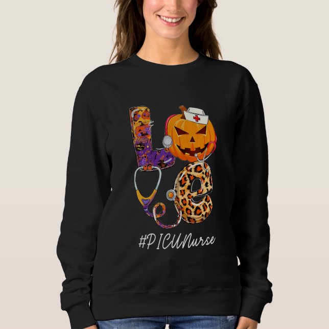 Sudadera Disfraz de Halloween de enfermera de Picu de calab (Anverso)