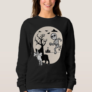 Sudadera Disfraz de Halloween de esqueleto de hueso para pe