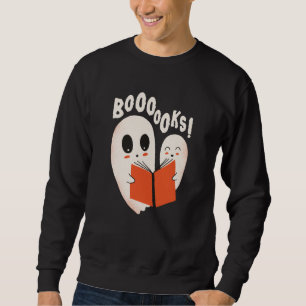 Sudadera Disfraz de Halloween de fantasma gusano de libro d