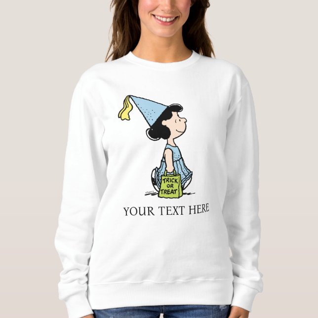 Sudadera Disfraz de Halloween de Lucy Princesa de Peanuts (Anverso)