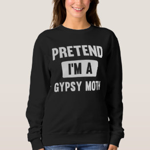 Sudadera Disfraz de Halloween de Polilla Gitana Falsa